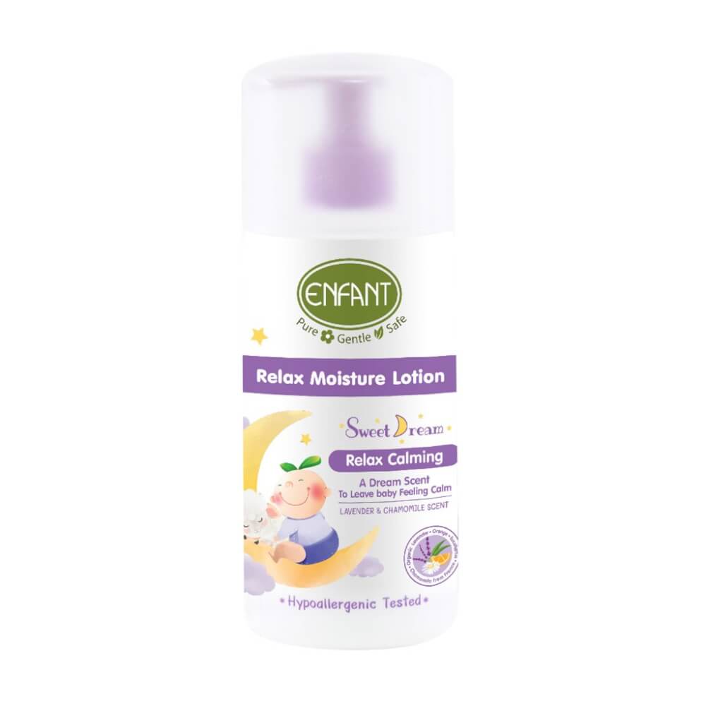  โลชั่นบำรุงผิวสำหรับเด็ก สูตรอ่อนโยน Sweet Dream Relax Moisture Lotion Enfant 250 มล.